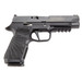 Wilson Combat SIGWCP320F9B P320 9mm Luger 17+1 4.70" Chrome Moly Barrel, Black DLC Serrated Stainless Steel Slide, Black Polymer Frame w/Picatinny Rail, Black Polymer Grip