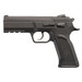 Tanfoglio IFG TFFORCEP9 Defiant Force Plus 9mm Luger Caliber with 4.40" Barrel, 16+1 Capacity, Overall Black Finish, Picatinny Rail/Beavertail Frame, Serrated Steel Slide & Polymer Grip