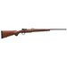 Winchester Guns 535200299 Model 70 Featherweight 6.8 Western 3+1 Cap 24" Brushed Polish Blued Rec/Barrel Satin Walnut Fixed with Feather Checkering Stock Right Hand with MOA Trigger System (Full Size)