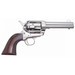 Cimarron PPP45N Pistolero 45 Colt (LC) 6 Shot, 4.75" Nickel-Plated Steel Barrel, Cylinder & Frame, Wide Front Sight, Smooth Walnut Grip