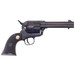 Cimarron ASPLINK1 Plinkerton 22 LR 6 Shot 4.75" Matte Black Steel Barrel, Frame & Cylinder, Black Checkered Plastic w/Medallion Grip, Exposed Hammer