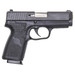 Kahr Arms KP4044NA P 40 S&W Caliber with 3.60" Barrel, 6+1 or 7+1 Capacity, Black Finish Frame, Serrated Matte Black Stainless Steel Slide, Textured Polymer Grip & TruGlo Night Sight