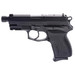 Bersa TPR9CMX TPRCX Compact Frame 9mm Luger 13+1, 4.10" Black Steel Threaded Barrel, Matte Black Serrated Steel Slide & Aluminum Frame w/Beavertail, Ambidextrous