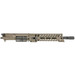 Patriot Ordnance Factory Minuteman Complete Upper 5.56x45mm NATO 10.50" Black Nitride Barrel Aluminum Patriot Brown Receiver 9" M-LOK Handguard Lo Pro DI Gas Block (Mid Length)