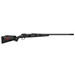 Fierce Firearms FCTRG65PRC24BBO CT Rage 6.5 PRC Caliber with 3+1 Capacity, 24" Carbon Fiber Barrel, Black Cerakote Metal Finish & Blackout Camo Fixed Fierce Tech C3 Stock, Right Hand (Full Size)