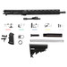 Aim Sports AR5CUB5 Complete Build Kit 5.56x45mm NATO 16" Aluminum Black Hard Coat Anodized Receiver for AR-15