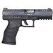 Walther Arms 5220302 WMP Optic Ready 22 WMR 10+1 4.50" Stainless Steel Barrel, Black Optic Ready/Serrated Slide, Black Polymer Frame w/Picatinny Rail, Black Polymer Grip, Right Hand