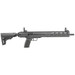Ruger 19302 LC Carbine 5.7x28mm 10+1 16.25" Nitride Fluted Barrel, Black Hard Coat Anodized Finish, M-LOK Handguard, OEM Flip Up Sights, Synthetic Folding Adjustable Stock, Black Polymer Grip