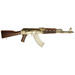 Zastava Arms Usa ZR7762WMGL ZPAPM70 7.62x39mm 16.25" 30+1, 24K Gold Plated Barrel/Rec, Walnut Stock & Grip, Gold Mag Included