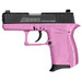 Diamondback DB0100E112 DB380 Gen4 Micro-Compact Frame 380 ACP 6+1, 2.80" Stainless Steel Barrel, Nickel Boron Serrated Stainless Steel Slide, Pink Polymer Frame w/Beavertail & Grip