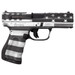 Citadel CITCP9USGCAN Centurion 9mm Luger 14+1, 4" Black Steel Barrel, American Flag Gray Cerakote Optic Ready/Serrated Slide, Polymer Frame & Grip, Features Matching Ammo Can