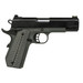Tisas 10100802 1911 Yukon Full Size 10mm Auto 10+1 4.25" Stainless Steel Barrel, Black Cerakote Serrated Slide, Dark Gray Cerakote Steel Frame w/LPI Checkering & Beavertail, Black Sunburst G10 Grips