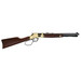 Henry H006GCR Side Gate Carbine 45 Colt (LC) 7+1 16.50" Blued Octagon Barrel, Polished Brass Rec, American Walnut Stock, Adj. Sight, Large Loop Lever