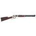 Henry H006GMD Side Gate Deluxe 357 Mag/38 Special 10+1 20" Blued Octagon Barrel, Engraved Polished Brass Rec, Semi-Fancy American Walnut Stock, Adj. Sight