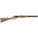 Henry H009BGWL Wildlife 30-30 Win 5+1 20" Blued Octagon, Polished Brass Engraved Rec, American Walnut Furniture, Adj. Brass Buckhorn Sight