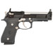Langdon Tactical Tech LTT92ETJNRR Beretta 92 Elite 9mm Luger 18+1 4.70" Stainless Steel Barrel, Black Optic Cut/Serrated Steel Slide, Black Cerakote Frame w/Picatinny Rail, Black VZ G10 Grip