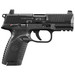FN 66101013 502 MRD Full Size 22 LR 10+1 4" Black Target Crown Steel Barrel/Black PVD Optic Ready/Serrated Slide/Black Polymer Frame w/Accessory Rail/Black Textured Polymer Grips Ambidextrous