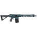 Diamondback DB1018C251 DB10 308 Win 16" 20+1, Jesse James Civil Defense Blue Rec/15" M-Lok Handguard, OEM Carbon Lower, Magpul Carbine Stock & K Grip, A2 Flash Hider