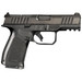Rost Martin RM1CBLKOSP RM1C 9mm Luger 17+1 4" Black Match Grade Barrel, Black Tenifer Optic Ready/Serrated Steel Slide, Black Polymer Frame w/Picatinny Rail, Textured Grip, Ambidextrous