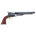 Cimarron CA041 1860 Army .44 Cal 6 Shot, 8" Blued Round Steel Barrel, Blued Engraved/Fluted Cylinder, Color Case Hardened Steel Frame, Smooth Walnut Grip, Exposed Hammer