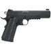 Girsan 392061 MC1911 S Untouchable Full Size Frame 9mm Luger 9+1 5" Black Steel Barrel, Black Serrated Steel Slide & Frame w/Beavertail & Picatinny Rail, Black Polymer Grip