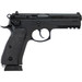 CZ-USA 89353 CZ 75 SP-01 Tactical 9mm Luger 19+1 4.60" Black Nitride Steel Barrel, Black Serrated Steel Slide, Black Polycoat Steel Frame w/Beavertail & Picatinny Rail, Black Polymer Grip