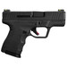 SAR USA SAR9SCBL SAR9 SC Sub-Compact Frame 9mm Luger 12+1 3.30" Black Steel Barrel, Black Steel Optic Ready/Ported/Serrated Slide, Black Polymer Frame, Interchangeable Backstrap Grip