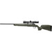 Savage Arms 32185 Axis 2 XP Combo Full Size 6.5 Creedmoor 4+1 22" Black Sporter Barrel, Black Carbon Steel Receiver Drilled & Tapped, OD Green Fixed Synthetic Stock, Weaver 3-9x40mm Scope, Left Hand