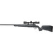 Savage Arms 32213 Axis 2 XP Combo 270 Win 4+1 22" Black Sporter Barrel, Black Drilled & Tapped Steel Receiver, Fixed Gray Synthetic Stock, Left Hand, Boresighted 3-9x40
