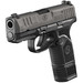 FN 66101416 Reflex 9mm Luger 15+1 11+1 3.30" Micro-Compact Frame Black PVD Serrated Steel Slide w/Picatinny Rail Stippled Grip Ambidextrous