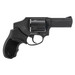 Taurus 2-650131 650 Small 357 Mag/38 Special +P 5 Shot 3" Matte Black Alloy Steel Barrel, Cylinder & Frame, Black Rubber Grip, Transfer Bar Safety, Concealed Hammer