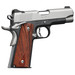 Kimber Mfg.,inc 3200055CA Pro CDP II (CA) 45 ACP 7+1 4" Satin Silver Stainless Steel Slide Matte Black KimPro II Rosewood Double Diamond Grip