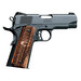 Kimber Mfg, Inc 3200118 Raptor II Pro 45 ACP 8+1 4" Stainless Match Grade Barrel, Matte Black Serrated Steel Slide, Matte Black Steel Frame w/Beavertail, Zebrawood Grip