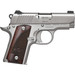 Kimber Mfg.,inc 3300207 Micro Stainless Rosewood NS 380 ACP 7+1 2.75" Stainless Steel Slide Satin Silver Smooth/Checkered Rosewood Grip