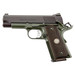 Wilson Combat WCQBCTACA CQB *CA Compliant Compact Frame 45 ACP 8+1 4" Stainless Match Grade Barrel, Carbon Steel Steel Frame w/Beavertail, Diamond Wood Grip