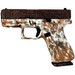 Glock PX4350204NML G43X Sports South Exclusive 9mm Luger 10+1 3.41" Black GMB Barrel, Twilight Cerakote Serrated Steel Slide, Longhorn Cerakote Polymer Frame w/Beavertail, Ambidextrous