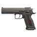 Tanfoglio TFLIMPROP9 Limited Custom 9mm Luger 19+1 4.76" Stainless Steel Barrel, Black Serrated Steel Slide, Black Polymer Frame w/Beavertail, Textured Grip