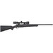 Mossberg 28249 Patriot w/Optic 7mm PRC 3+1 24" Matte Blued Threaded Barrel, Matte Blued Drilled & Tapped Receiver, Fixed Black Synthetic Stock, Vortex Crossfire II 3-9x40mm
