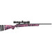 Mossberg 28258 Patriot Super Bantam w/Optic 350 Legend 4+1 22" Matte Blued Fluted Threaded Barrel, Matte Blued Drilled & Tapped Receiver, Adj LOP Muddy Girl Wild Synthetic Stock, 3-9x40mm Duplex