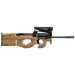 FN 3848950501 PS90 5.7x28mm 50+1 16.04" Black Steel Barrel, Flat Dark Earth Picatinny Rail Aluminum Alloy Receiver, Bullpup w/Thumbhole Flat Dark Earth Synthetic Stock, Ambidextrous
