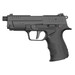 Retay USA RXP22BLK13TH RXP 22 LR 13+1 4" Black Threaded Barrel, Black Cerakote RMR/RMSc Optic Ready/Serrated Slide & Polymer Frame w/Accessory Rail, Textured Grip