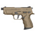 Retay USA RXP22FDE13TH RXP 22 LR 13+1 4" Black Threaded Barrel, Flat Dark Earth Cerakote RMR/RMSc Optic Ready/Serrated Slide, Flat Dark Earth Cerakote Polymer Frame w/Accessory Rail, Textured Grip
