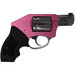 Charter Arms 53812 Off Duty Coyote 380 ACP 5rd 2" Stainless Ported Barrel, High Polished Cylinder, Pink Aluminum Frame, Black Finger Grooved Rubber Grip, Concealed Hammer