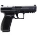 Canik HG6826N Mete SFT 9mm Luger 10+1 4.46" Black Nitride Steel Barrel, Black Cerakote Optic Ready/Serrated Steel Slide, Black Polymer Frame w/Picatinny Rail, Interchangeable Backstrap Grip