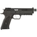 Tanfoglio TFFTAC22AS Force Tactical 22 LR 10+1 4.40" Threaded Barrel, Black Serrated Slide, Black Polymer Frame w/Beavertail & Picatinny Rail, Black Polymer Grip