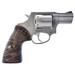 Taurus 2-85629-US2 856 Small 6 Shot 2" Matte Stainless Steel Barrel & Frame, Polished Cylinder, Custom Designed Wood Grip w/Stars, Transfer Bar Safety, Exposed Hammer