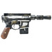 Battle Arms Development BAD-SOLO-BLASTER Solo Blaster 22 LR 10+1 5.38" Silver Optic Ready Slide, 3-Tone Battle Worn Frame, Wood Grip, Custom Muzzle Device