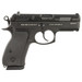 CZ-USA 91161 P-01 50th Anniversary Compact Frame 9mm Luger 15+1 3.75" Black Steel Barrel, Black Steel Serrated Slide, Black Polycoat Aluminum Frame w/Beavertail, Black Rubber Grip, Right Hand