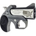 Bond Arms BA30TH-45LC/410 30th XL 45 Colt (Long Colt)/410 Gauge 2 Shot 3" Engraved Matte Stainless Steel Barrel, Rough Matte Stainless Steel Frame, Black Nylon Grips