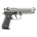 Beretta USA JS92F510 92FS Inox Full Size Frame 9mm Luger 10+1 4.90" Satin Steel Barrel, Satin Stainless Steel Serrated Slide, Satin Anodized Aluminum Frame, Black Stippled Rubber Grip